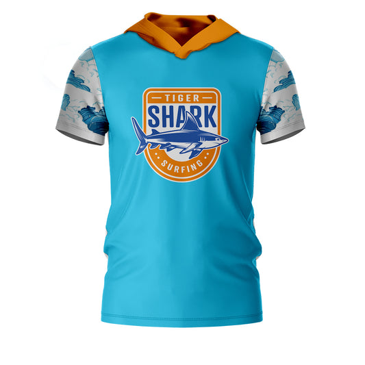 Short Sleeve Hoodie T-shirt (Full Dye Sublimation) #500038
