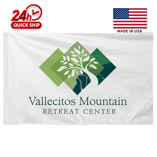 5' x 10' Custom Pole Flag (Single-sided)