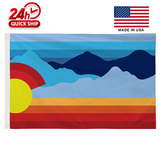 2' x 3' Custom Pole Flag  (Single-sided)