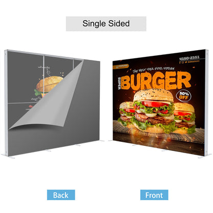 10ft SEG Backlit Fabric Display